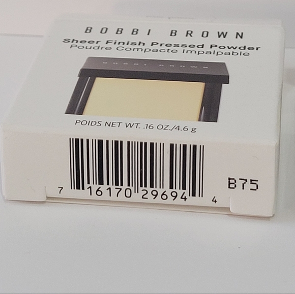 BOBBI BROWN Sheer Pressed Powder *PALE YELLOW* / .16 oz / New in box - Picture 5 of 6